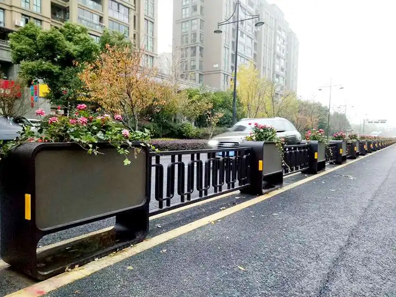 金属花箱护栏